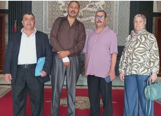 قام وفد الجامعة الوطنية لموظفي الجماعات الترابية بزيارة مجلس النواب